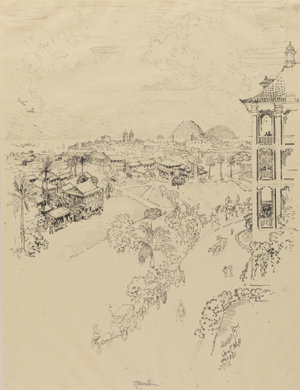 [Panama Canal Series]: The City of Panama from the Tivoli Hotel, Ancon Hill