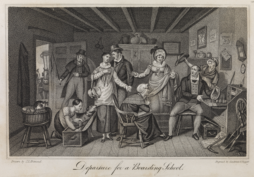 Departure for a Boarding School