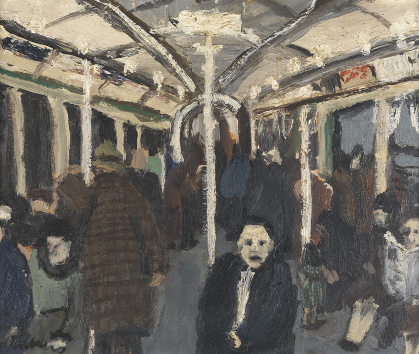 Interior of Subway Car