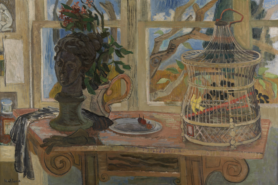 Still Life with Bird Cage 