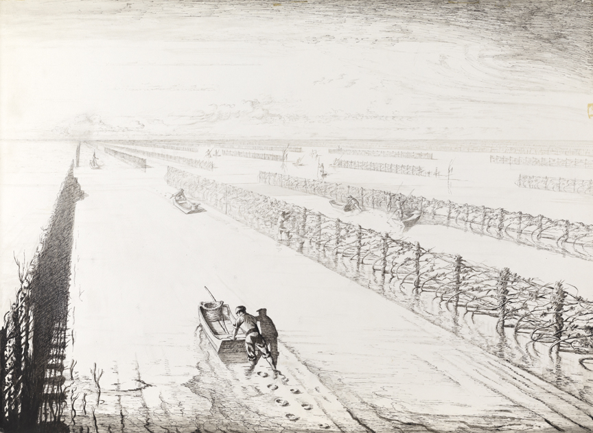 Mussel Growers at Chatelallion