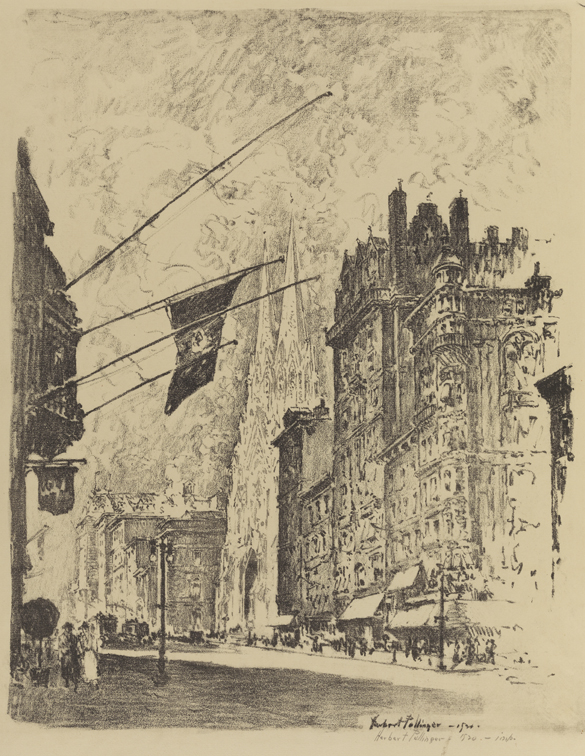 Fifth Ave from 49th St. N. Y.