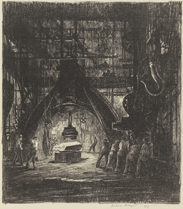 Forging a 16 in. Shell - Midvale