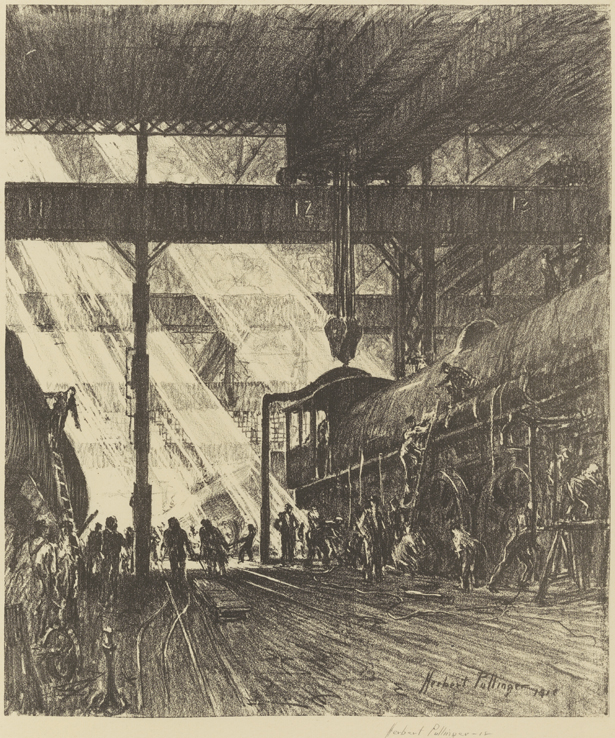 The Locomotion Erecting Shop - [Baldwin]