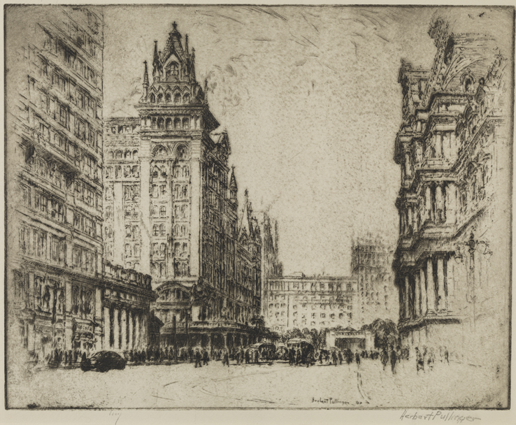 Across Penn Square [Old Broad Street Station]