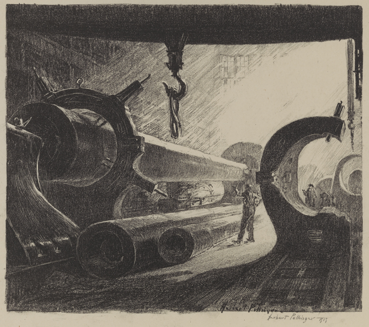 Machining a Big Gun, Midvale