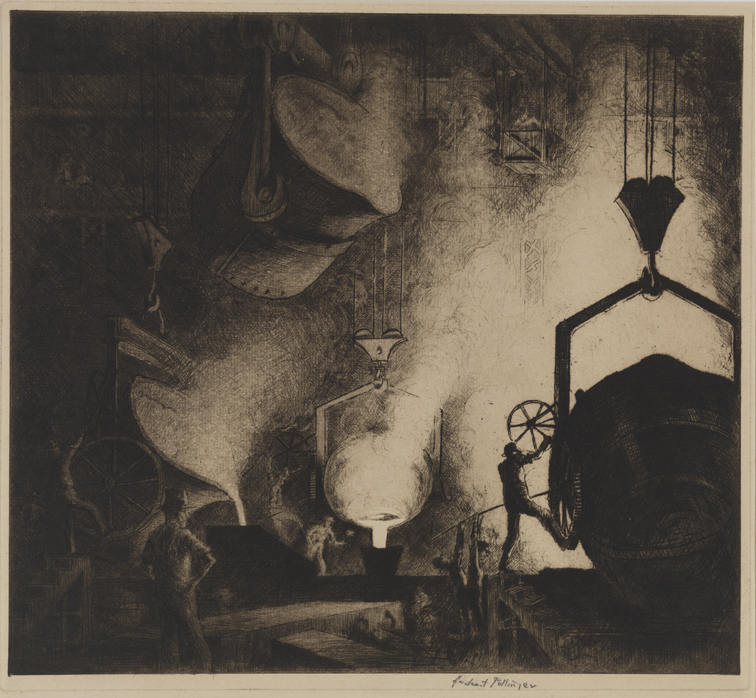 Pouring Huge Casting - Baldwins