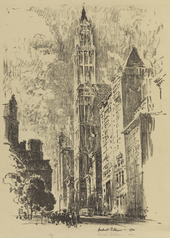 South on Broadway from Chambers St.