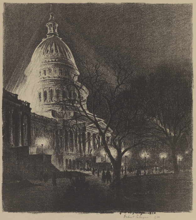 The Capitol at Night [Washington]