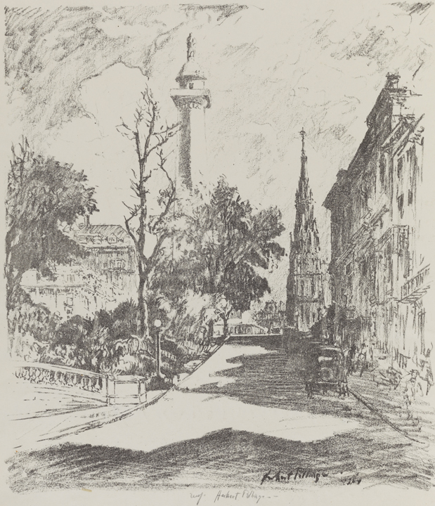 Charles Street & Monument - Baltimore