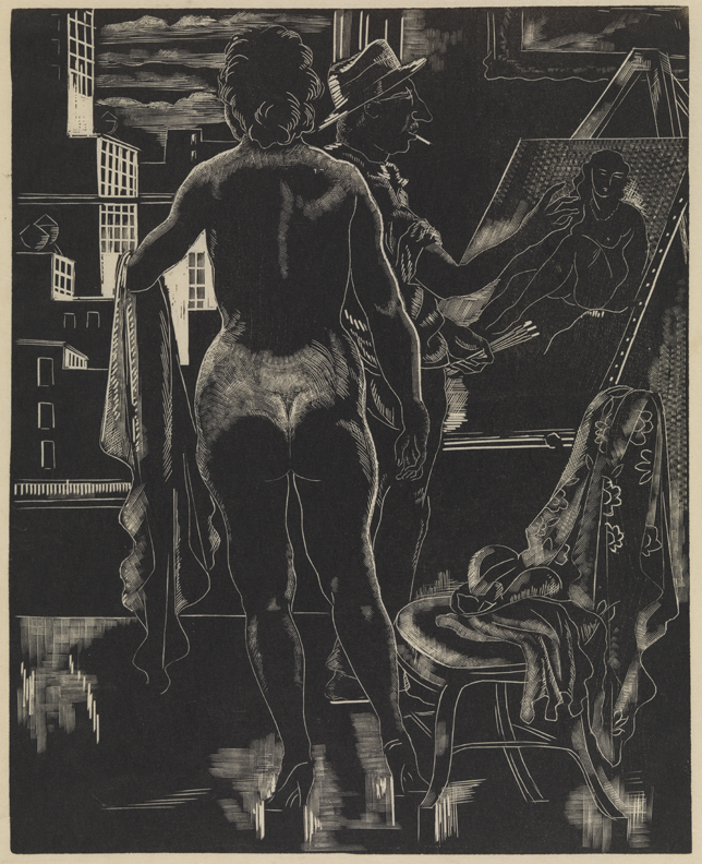 Self-Portait with Model