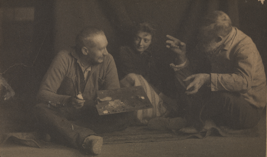 Thomas Eakins, unidentified woman, and William R. O'Donovan