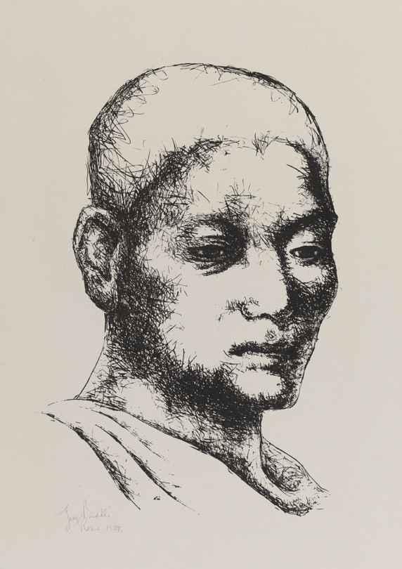 Young Buddhist Priest from Bangkok