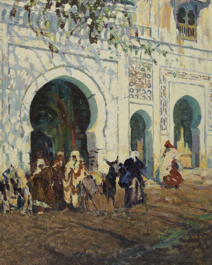 Entrance to the Mosque, Morocco 