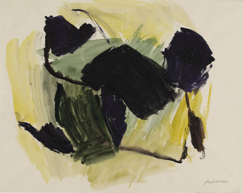 [Study in black and green]