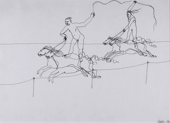 Equestrians (Circus Riders)
