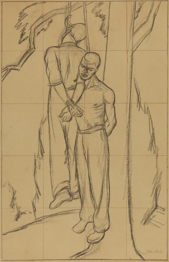 Lynching (study of two lynched Negros)