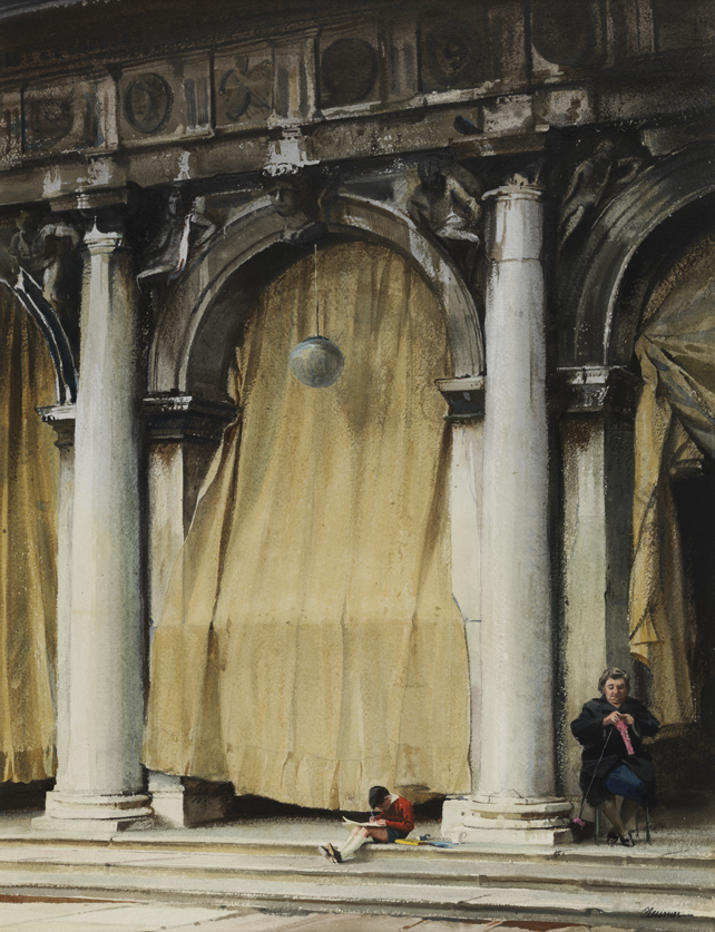 The Artist-Piazza San Marco