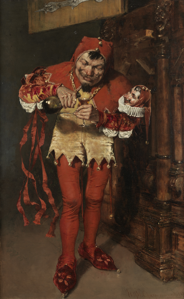 Medieval Court Jester Painting Medieval Court Jester Painting