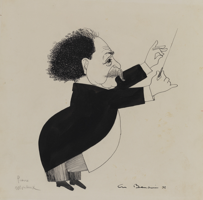 Pierre Monteux (caricature)