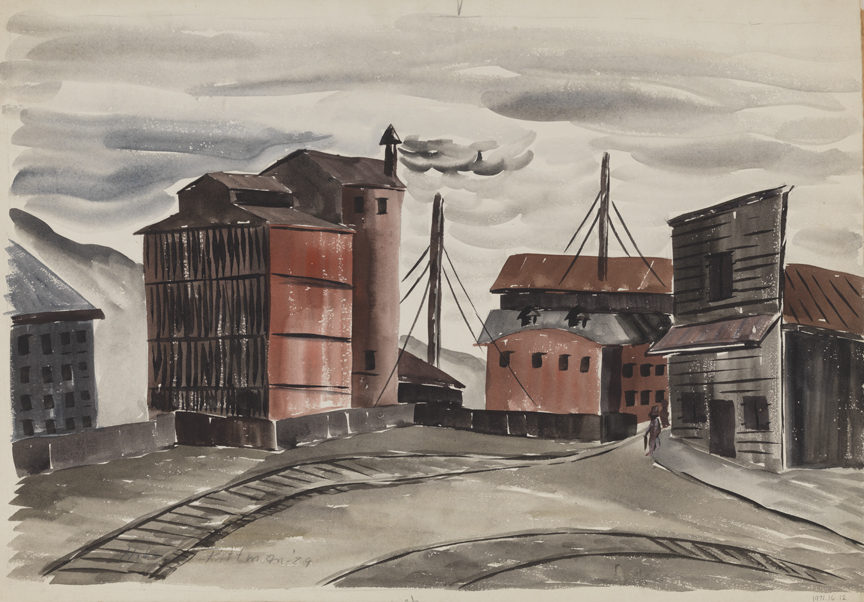 [Townscape: industrial site]