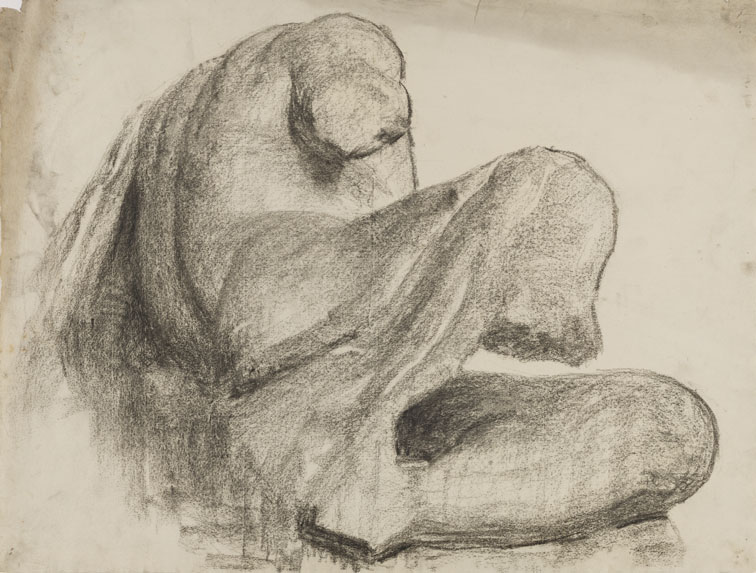 [Cast drawing: Cephissos from rear]