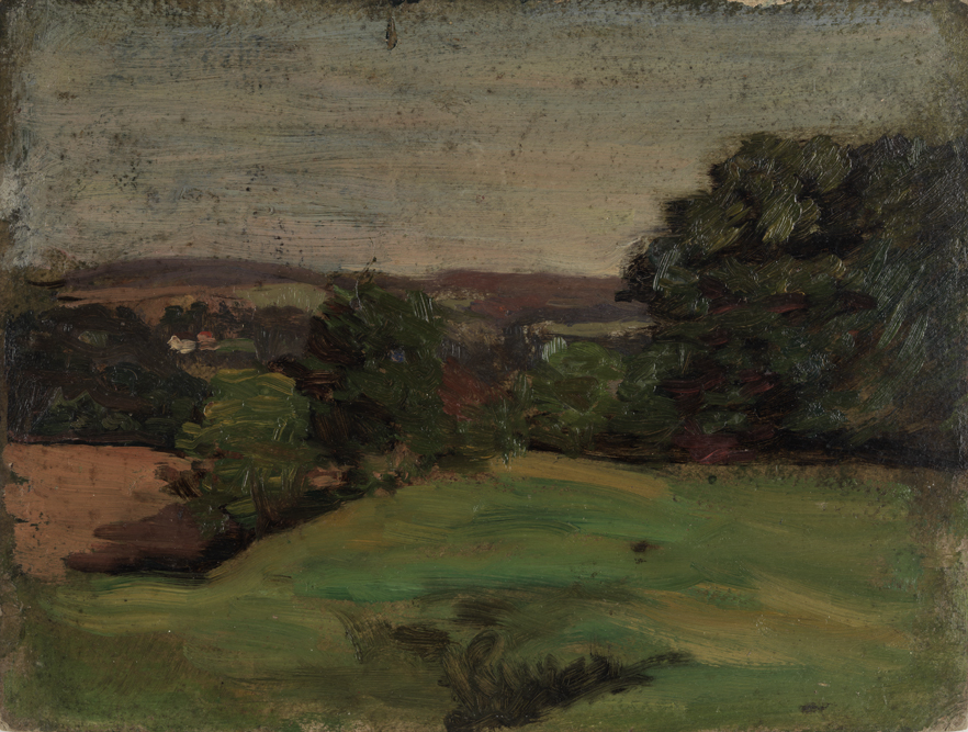 Landscape; on back, Lanscape