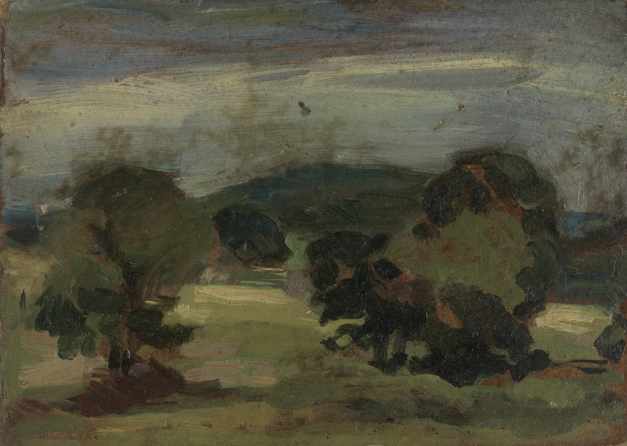 Landscape with Trees