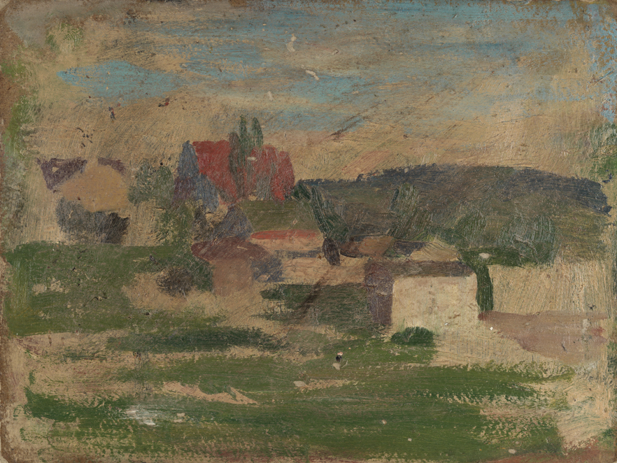 Landscape with Buildings