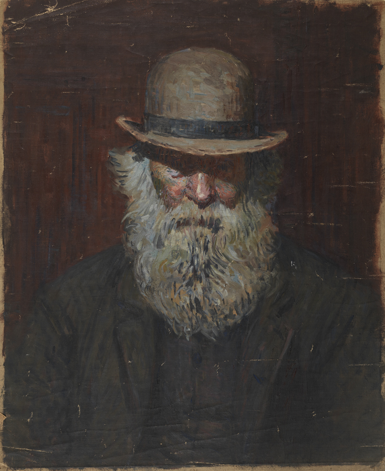 Bearded Man in Bowler Hat 