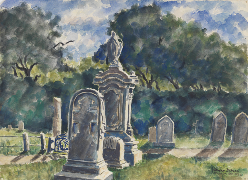Graveyard in Stockbridge, Mass.