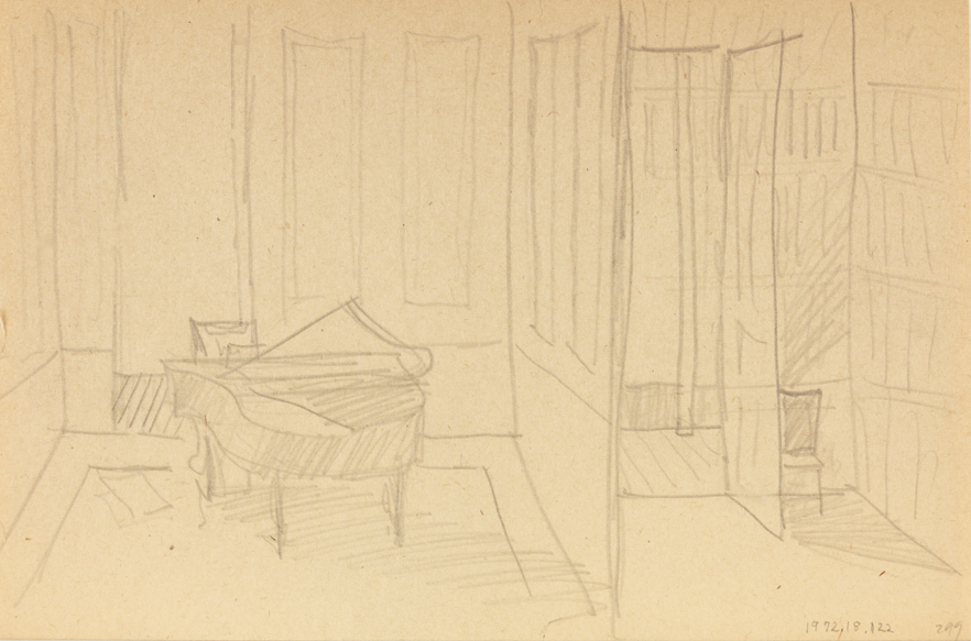 [Interior with piano]