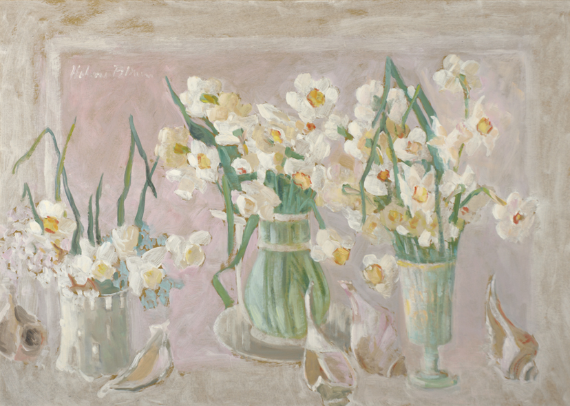 Narcissus and Seashells 