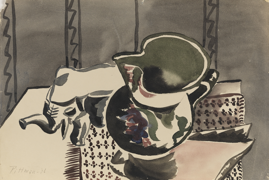 [Still life: pitcher]