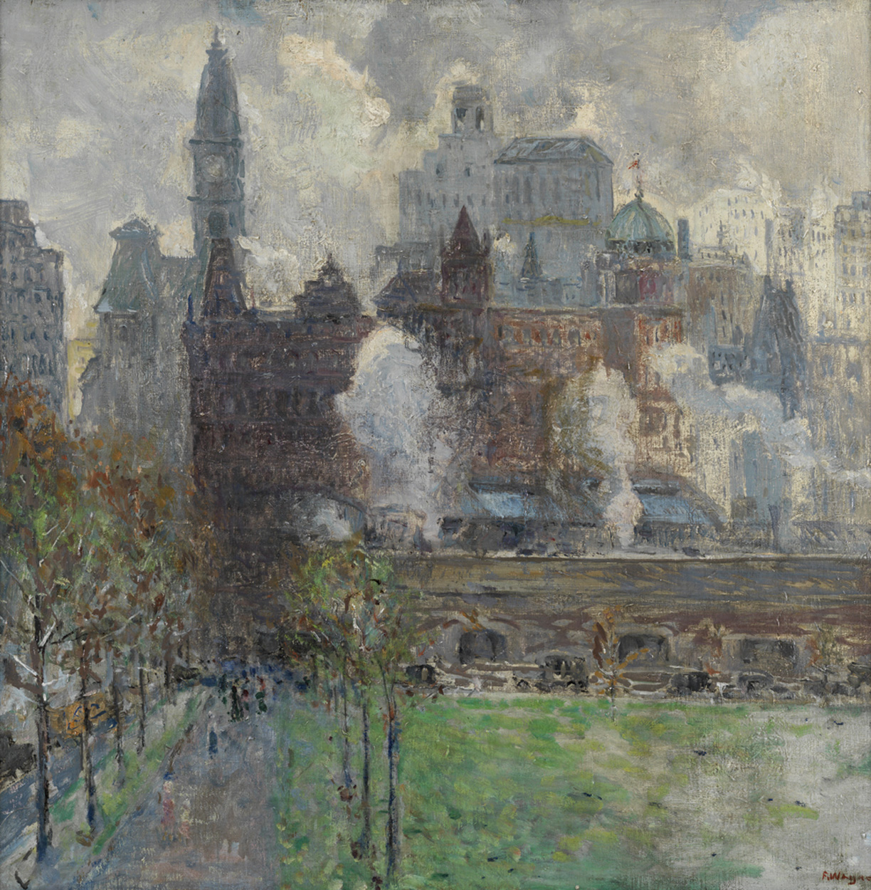 Broad Street Station, Spring 