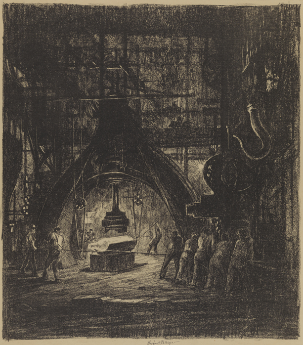 Forging a 16 in. Shell - Midvale