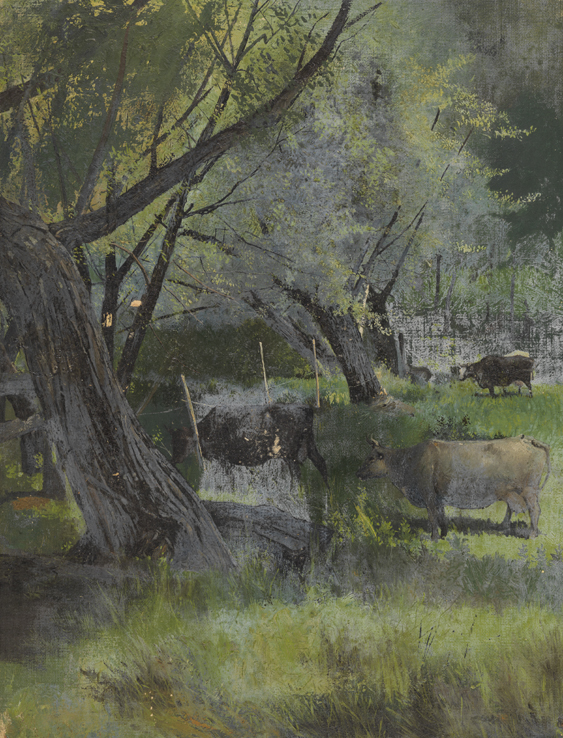 Landscape with Cows 