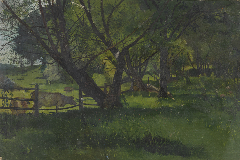 Landscape with Cows 