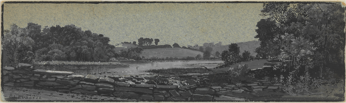 [Landscape with lake]