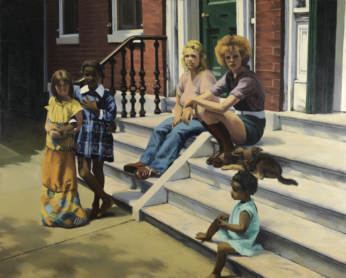 Girls on the Stoop