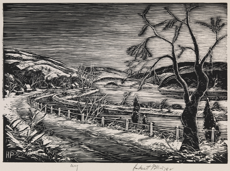 River Road in Winter