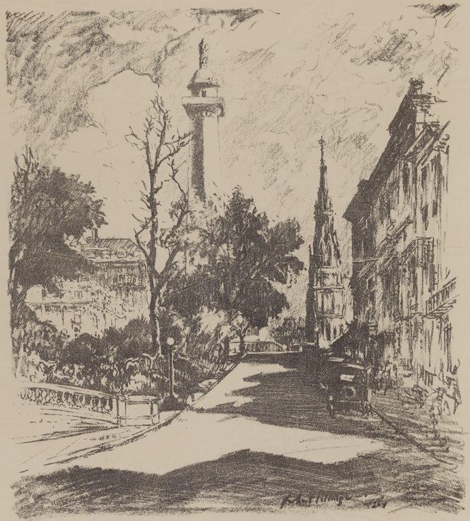 [Charles Street and Monument - Baltimore]