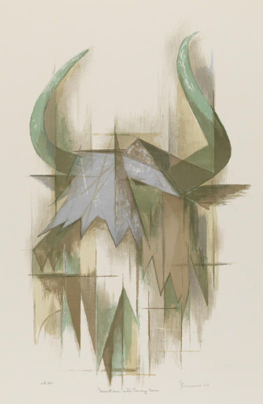 Minotaur with Bronze Horns