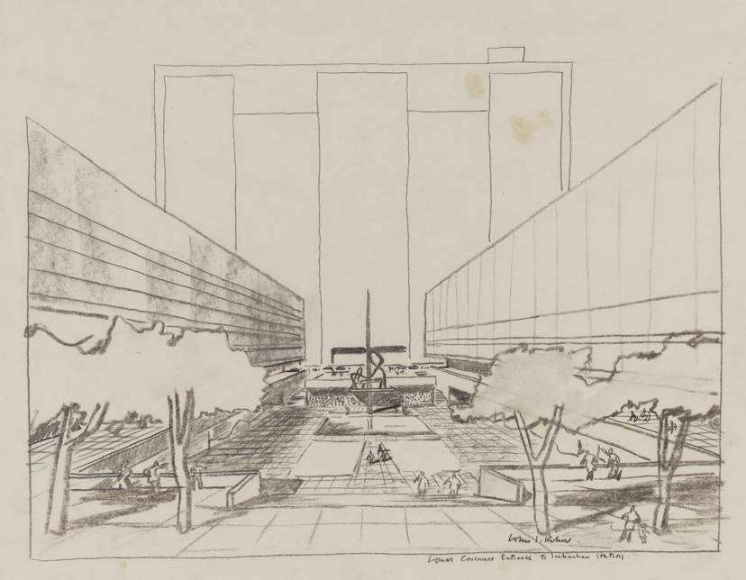 Lower Concourse Entrance to Suburban Station