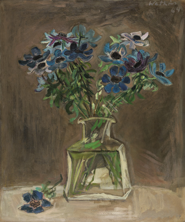 Still Life:  Anemones 