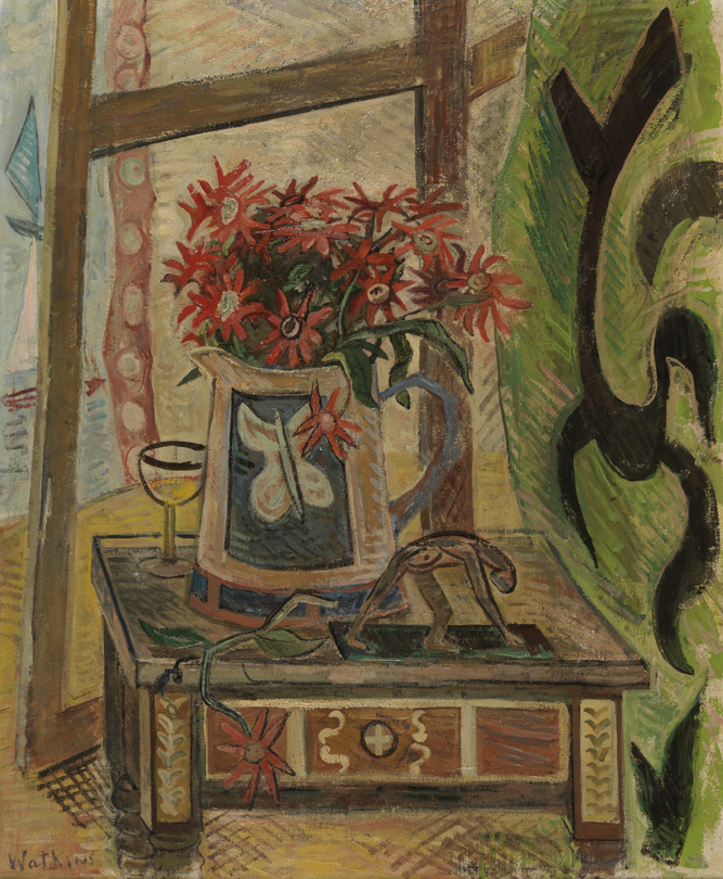 Still Life:  Red Flowers 