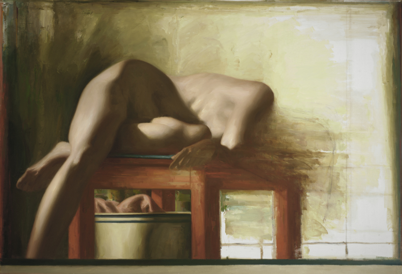 Nude on a Red Table 