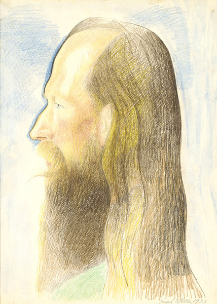[Profile of a head]