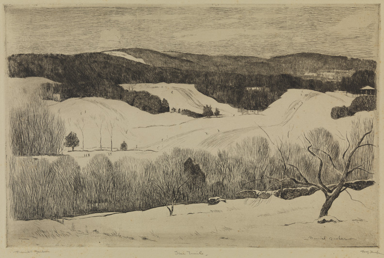 Ski Trails [Buck Hills Falls]