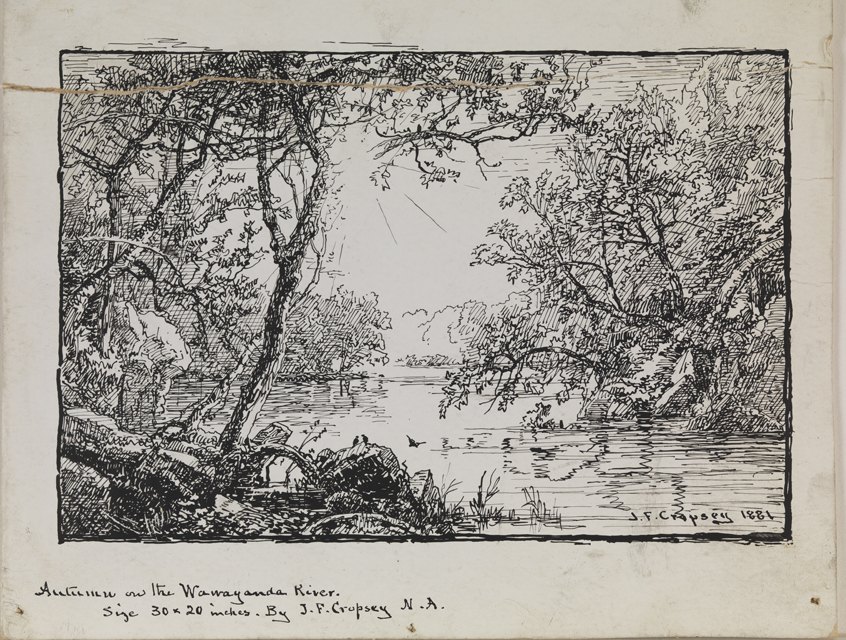 Autumn on the Wawayanda River